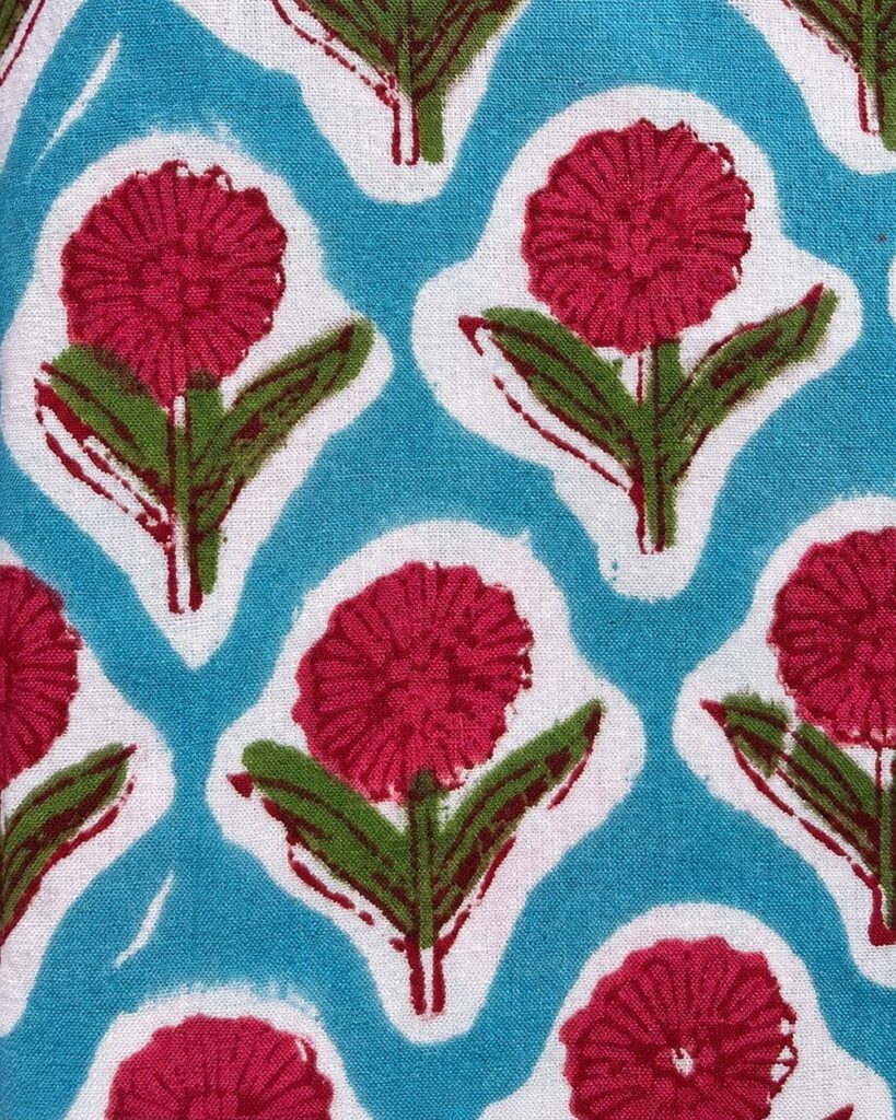 Tela Bengal Turquesa